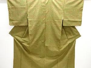 紗綾型模様本場大島紬着物(染)